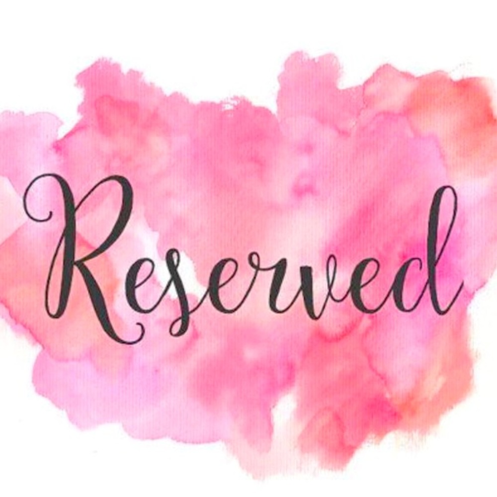 Reserved listing